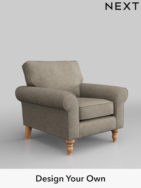 Woven Chenille Easy Clean/Mid Natural Mallory (W43901) | £625