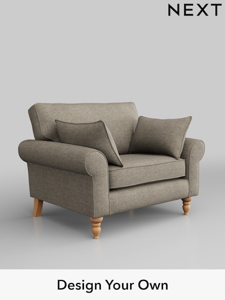 Woven Chenille Easy Clean/Mid Natural Mallory (W43901) | £725