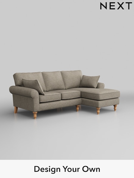 Woven Chenille Easy Clean/Mid Natural Mallory (W43901) | £1,475
