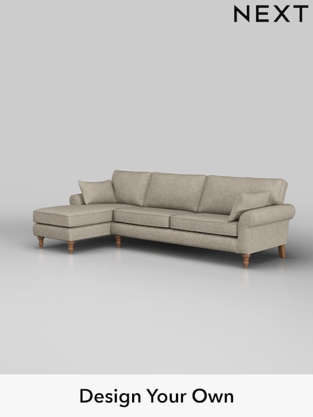 Woven Chenille Easy Clean/Mid Natural Mallory (W43901) | £1,575