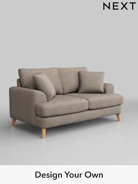 Woven Chenille Easy Clean/Mid Natural Parker (W43904) | £1,275