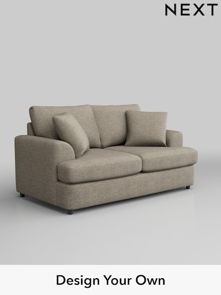 Woven Chenille Easy Clean/Mid Natural Parker Platform (W43908) | £1,175