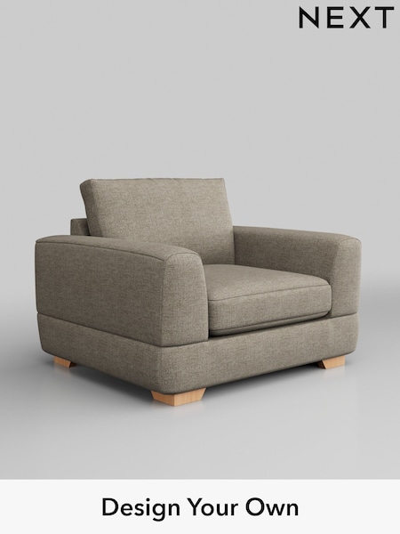 Woven Chenille Easy Clean/Mid Natural Clayton (W43914) | £850