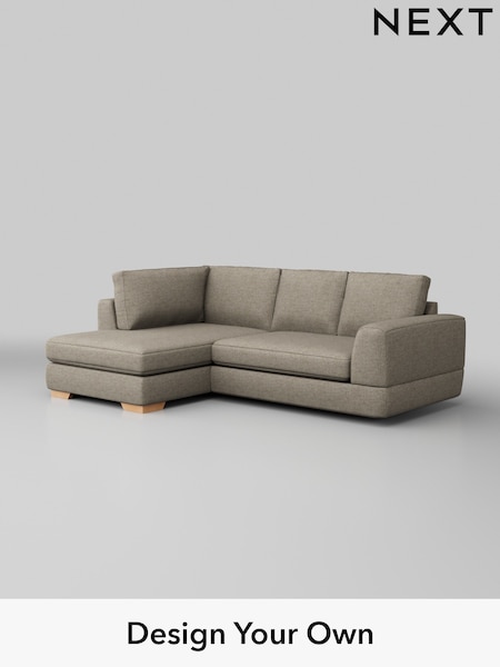 Woven Chenille Easy Clean/Mid Natural Clayton (W43914) | £1,725