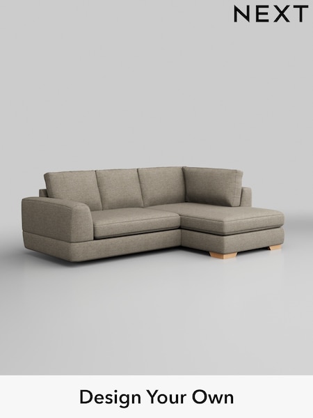 Woven Chenille Easy Clean/Mid Natural Clayton (W43914) | £1,725