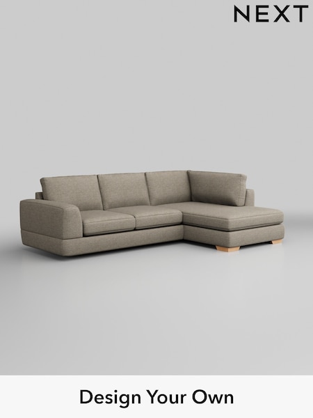 Woven Chenille Easy Clean/Mid Natural Clayton (W43914) | £1,825
