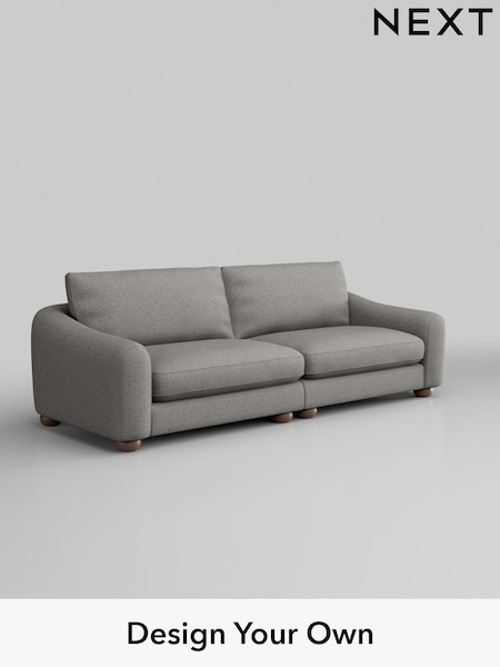 Woven Chenille Easy Clean/Light Grey Arches (W43916) | £1,425