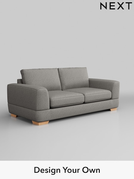 Woven Chenille Easy Clean/Light Grey Clayton (W43935) | £1,225