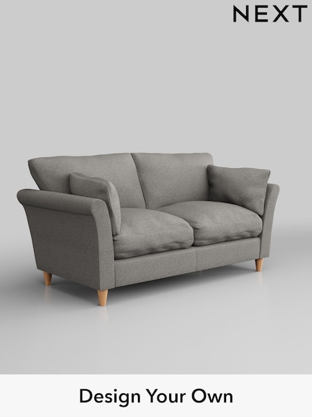 Woven Chenille Easy Clean/Light Grey Hartley Relaxed Sit (W43939) | £1,175