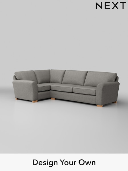 Woven Chenille Easy Clean/Light Grey Michigan Ii (W43940) | £1,675