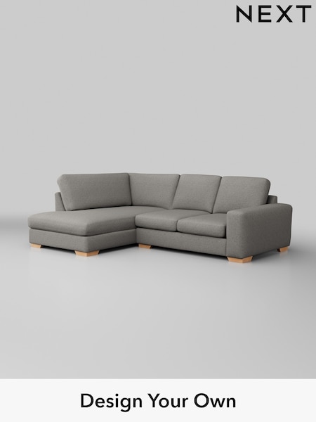 Woven Chenille Easy Clean/Light Grey Houghton Deep Sit (W43941) | £2,099