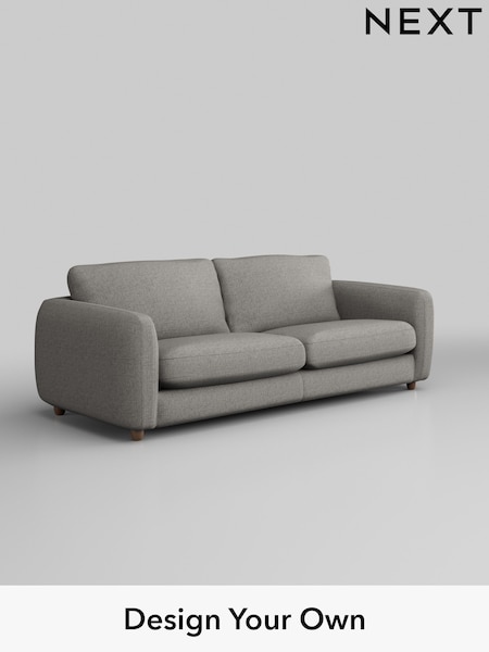 Woven Chenille Easy Clean/Light Grey Aiden (W43942) | £1,325