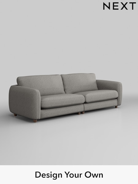 Woven Chenille Easy Clean/Light Grey Aiden (W43942) | £1,425