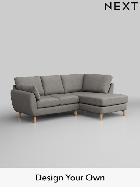 Woven Chenille Easy Clean/Light Grey Wilson (W43945) | £1,599