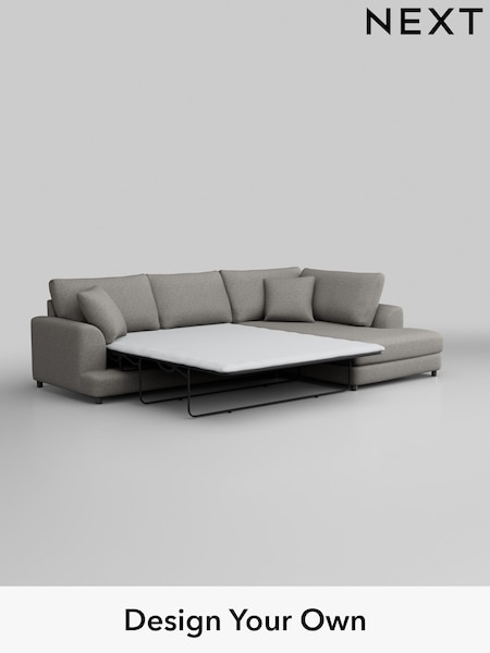 Woven Chenille Easy Clean/Light Grey Parker (W43948) | £2,525