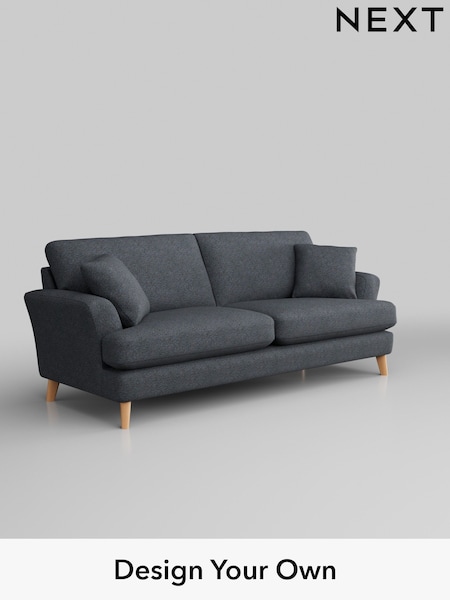 Tweedy Chenille/Navy Blue Conway Relaxed Sit (W44002) | £1,350