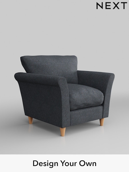 Tweedy Chenille/Navy Blue Hartley Relaxed Sit (W44006) | £725