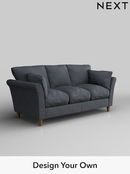 Tweedy Chenille/Navy Blue Hartley Relaxed Sit (W44006) | £1,175