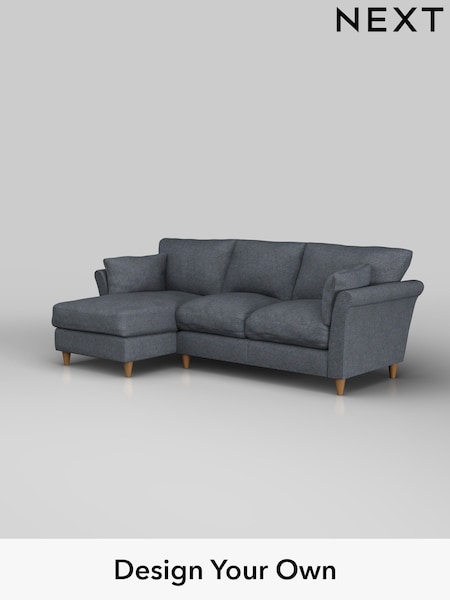 Tweedy Chenille/Navy Blue Hartley Relaxed Sit (W44006) | £1,799