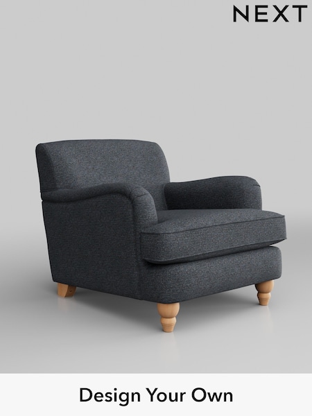 Tweedy Chenille/Navy Blue Lilly Ii (W44008) | £550