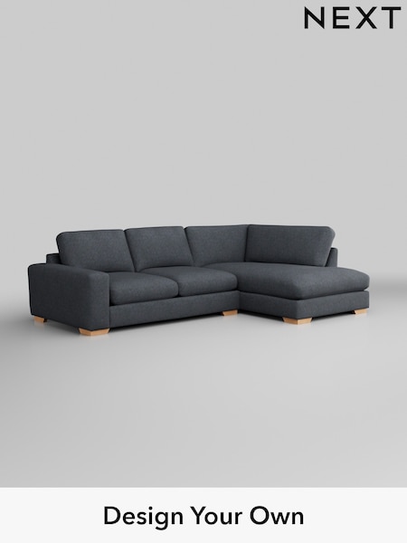 Tweedy Chenille/Navy Blue Houghton Deep Sit (W44009) | £2,099