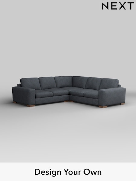 Tweedy Chenille/Navy Blue Houghton Deep Sit (W44009) | £2,625