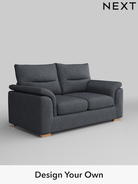 Tweedy Chenille/Navy Blue Hayden Highback (W44011) | £1,025