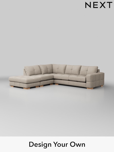 Tweedy Chenille/Mid Natural Brooke Deep Sit (W44023) | £2,725