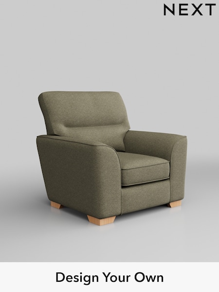 Tweedy Chenille/Mid Moss Green Stamford Highback (W44029) | £699
