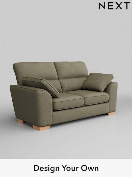 Tweedy Chenille/Mid Moss Green Stamford Highback (W44029) | £1,075