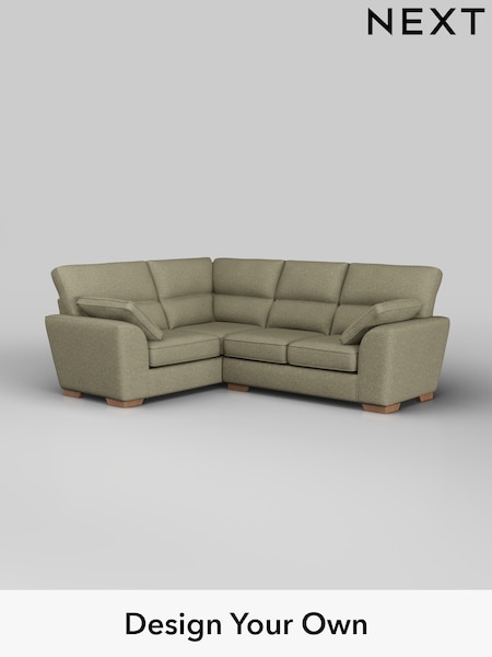 Tweedy Chenille/Mid Moss Green Stamford Highback (W44029) | £1,999