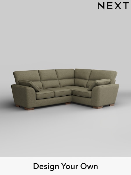 Tweedy Chenille/Mid Moss Green Stamford Highback (W44029) | £1,999