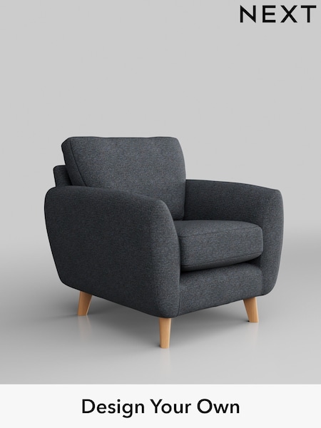 Tweedy Chenille/Navy Blue Wilson (W44031) | £450