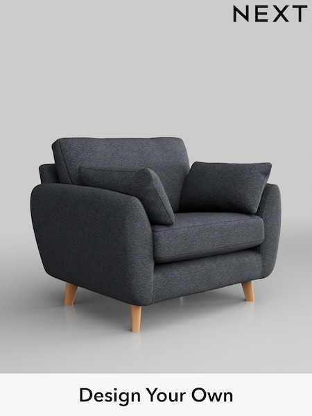 Tweedy Chenille/Navy Blue Wilson (W44031) | £550