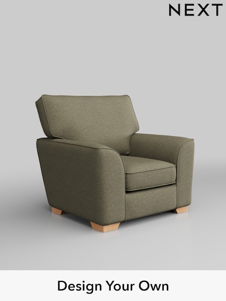Tweedy Chenille/Mid Moss Green Stamford Grand Relaxed Sit (W44033) | £699