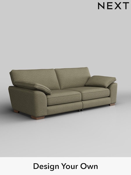 Tweedy Chenille/Mid Moss Green Stamford Grand Relaxed Sit (W44033) | £1,699