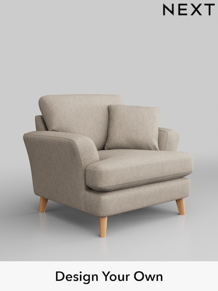 Tweedy Chenille/Mid Natural Conway Relaxed Sit (W44034) | £775