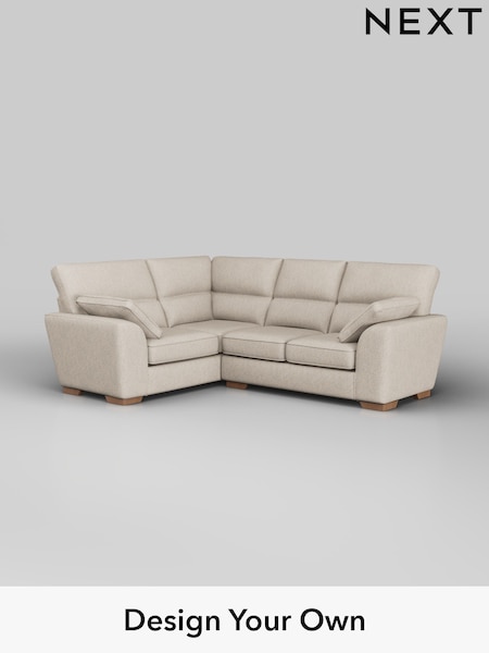 Tweedy Chenille/Mid Natural Stamford Highback (W44039) | £1,999