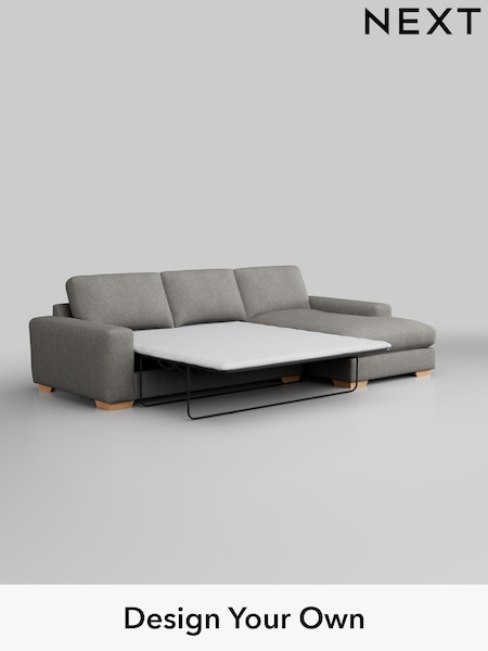 Tweedy Chenille/Mid Grey Houghton Deep Relaxed Sit (W44059) | £2,675