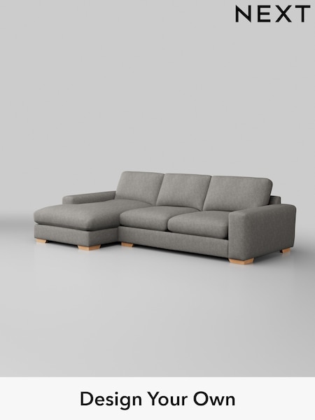Tweedy Chenille/Mid Grey Houghton Deep Sit (W44060) | £2,099