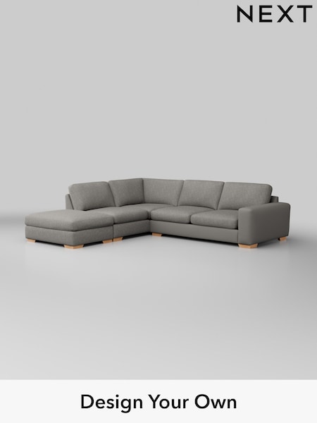Tweedy Chenille/Mid Grey Houghton Deep Sit (W44060) | £2,450