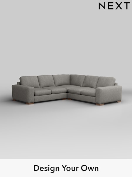Tweedy Chenille/Mid Grey Houghton Deep Sit (W44060) | £2,625