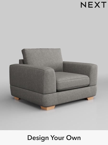 Tweedy Chenille/Mid Grey Clayton (W44061) | £750