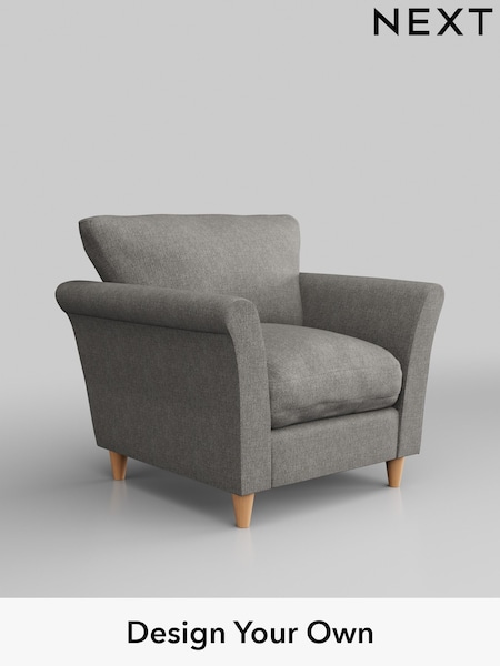 Tweedy Chenille/Mid Grey Hartley Relaxed Sit (W44066) | £725