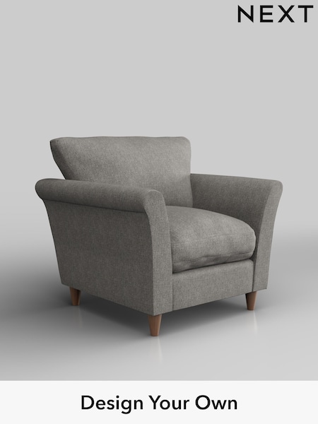 Tweedy Chenille/Mid Grey Hartley Relaxed Sit (W44066) | £725