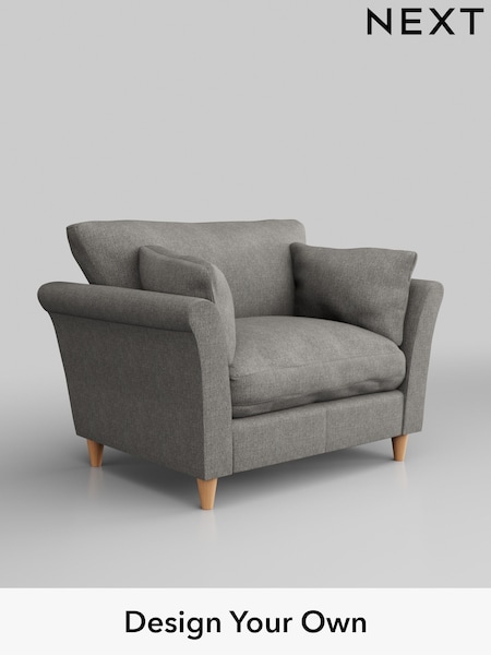 Tweedy Chenille/Mid Grey Hartley Relaxed Sit (W44066) | £825