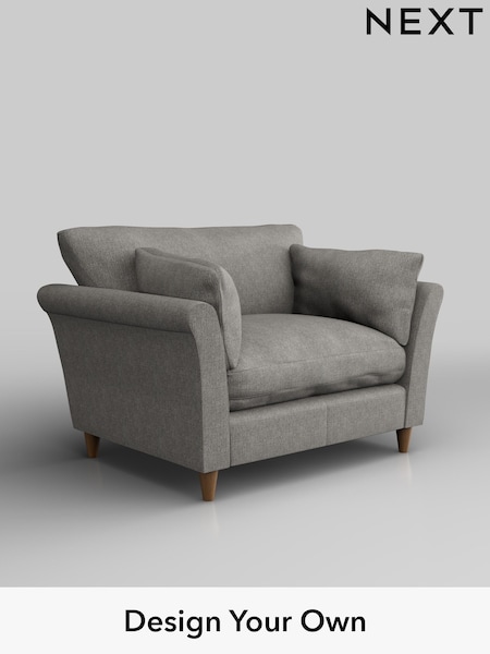 Tweedy Chenille/Mid Grey Hartley Relaxed Sit (W44066) | £925