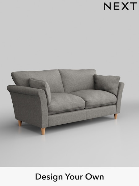 Tweedy Chenille/Mid Grey Hartley Relaxed Sit (W44066) | £1,175