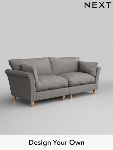 Tweedy Chenille/Mid Grey Hartley Relaxed Sit (W44066) | £1,275