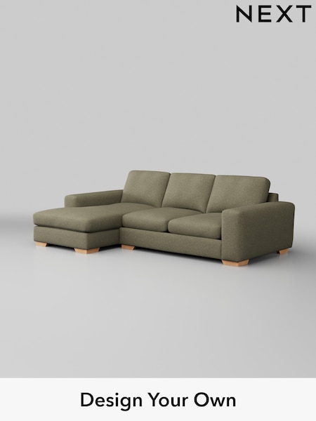 Tweedy Chenille/Mid Moss Green Houghton Deep Sit (W44068) | £1,899